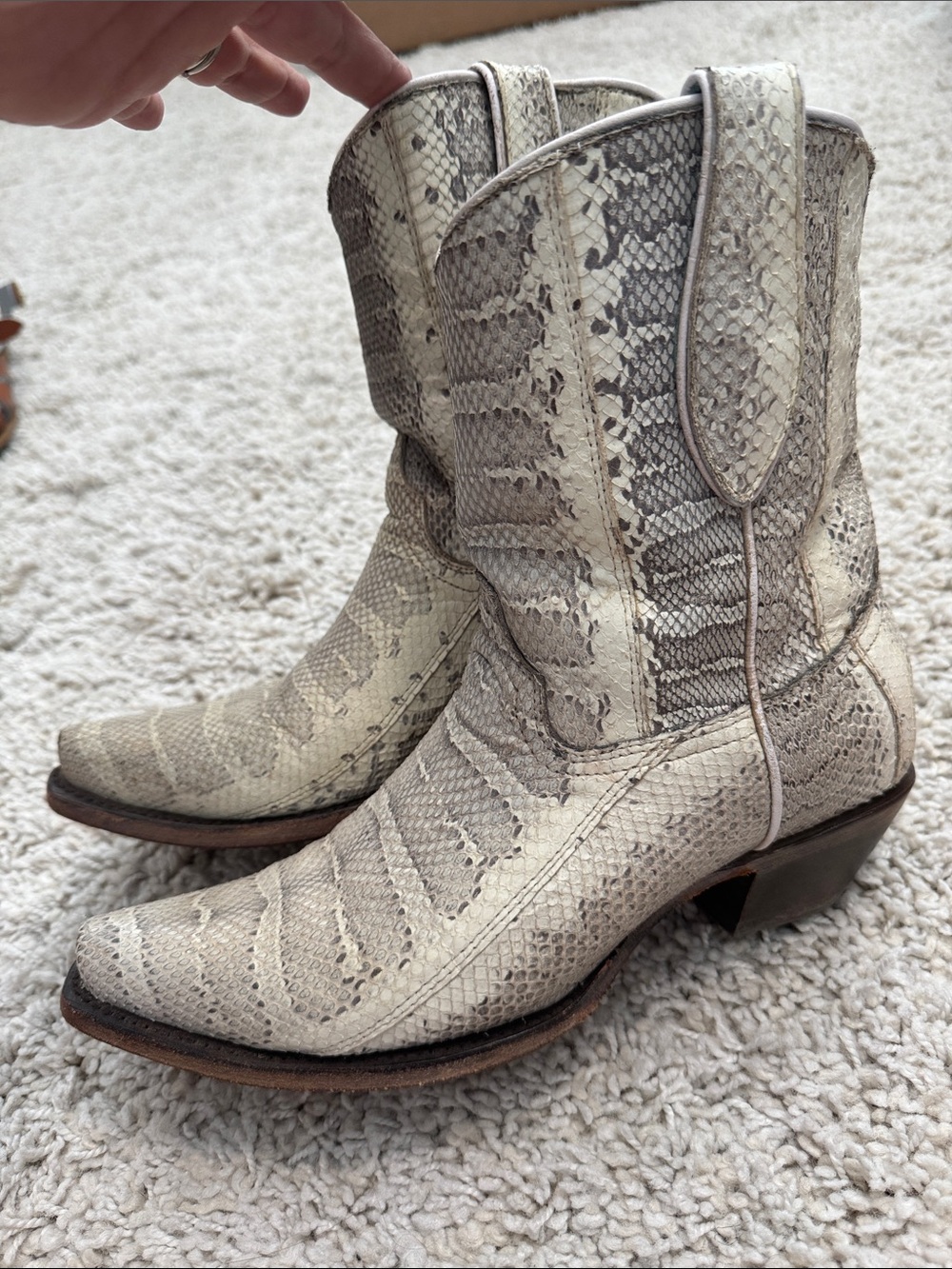 Corral Women’s Western Boots — snake
